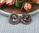 Кулон монета Елизавета II (Св. Георгий, убивающего дракона), 17мм, бронза античная (48302) 48302 фото 1