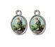 Кулон Иисус Добрый Пастырь, 15х10мм, серебро античное (72323) 72323 фото 2