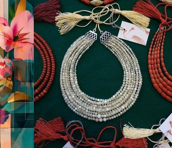 Кисточка фиалковая Шелковая, 65мм, текстильная, люкс (61702) 61702 фото