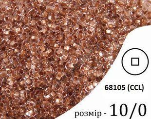 Бісер 68105, Preciosа. 68105 фото
