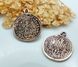 Кулон-монета Володимир Великий, 25мм, бронза антична (41512) 41512 фото 2