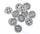 Кулон-монета Святий Бенедикт Cspb, 22мм, срібло античне (51181) 51181 фото 3