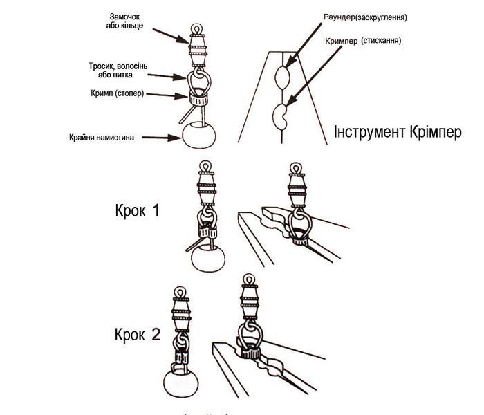 Стоппер. Бусина-фиксатор 2мм, шарик, бронза, 0,5 г (1306) 1306 фото