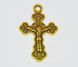 Кулон Хрест Розп'яття, 30мм, золото античне (2165)   2165 фото 3