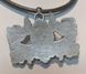 Кулон дукач Італійська Ліра, 44х33мм, срібло античне (10031) 10031 фото 4