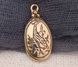 Кулон Скіфський журавель, 34х12мм, бронза антична (10262) 10262 фото 1