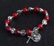 Кулон св. Рита з Кашії, 14мм, срібло античне (38971) 38971 фото 4
