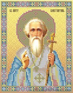 Схема НВП-042 Св. Митрополит Константин, Украина. 13х17. Частичная. Холст. (9254) 9254 фото