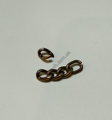 Кільця, ювелірний сплав ЦАМ, покриття бронза, асорті, 1шт. (16) 16 фото