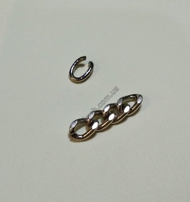 Кільця, ювелірний сплав ЦАМ, покриття срібло, асорті, 1шт. (22) 22 фото