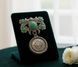 Дукач Вытынанка Крест, 29мм, 2-е ушка, серебро античное (34131) 34131 фото 3