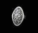 Каблучка Рукотвори, 30х20мм, срібло античне (488) 488 фото 1
