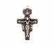 Кулон Хрест Розп'яття, 47мм, бронза антична (7436)  7436 фото 1