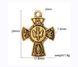 Кулон Хрест Святий Дух, 24мм, колір золото (2310) 2310 фото 4
